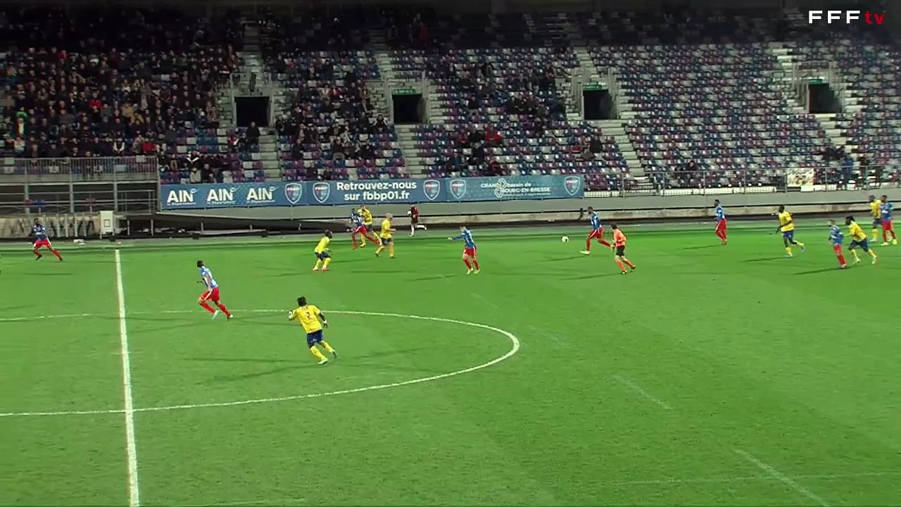 Bourg-en-Bresse reprend l'avantage dans le temps additionnel !