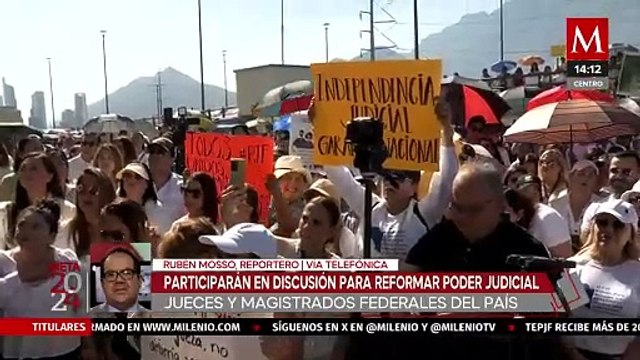 Jueces y magistrados participarán en discusión para reformar al Poder Judicial