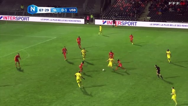 Boulogne mène 2 - 0 à Laval !