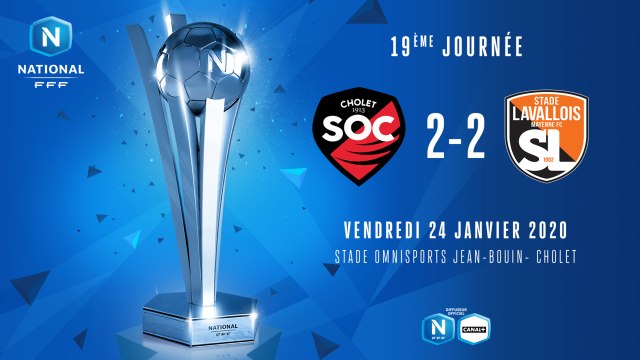 J19 | SO Cholet - Stade Lavallois (2-2)