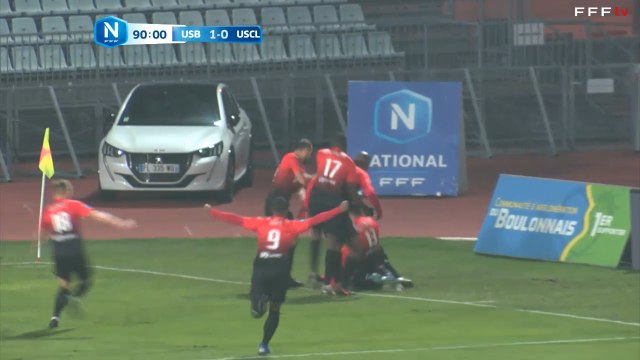 L'US Boulogne arrache la vctoire dans les arrêts de jeu !