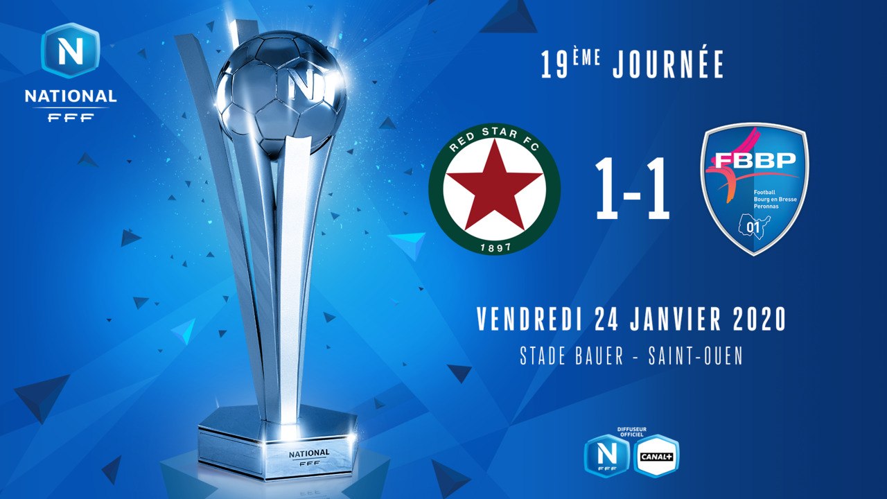J19 | Red Star FC – Bourg-Peronas 01 (1-1)