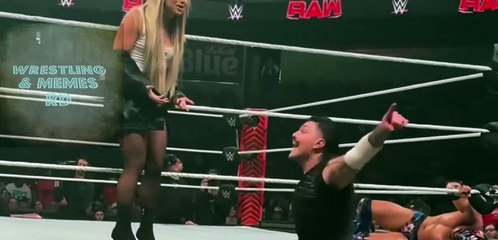 Dominik Mysterio Caught Liv Morgan’s Fall on WWE Raw