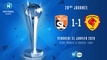 J20|Stade Lavallois - Lyon Duchère AS (1-1)