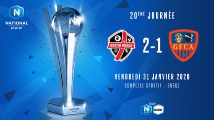 J20 | FC Bastia-Borgo - GFC Ajaccio (2-1)