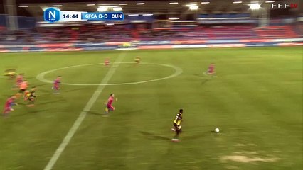 Guillaume Bosca à la volée ! 1 - 0 pour Dunkerque