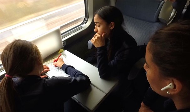 Le voyage des Bleues