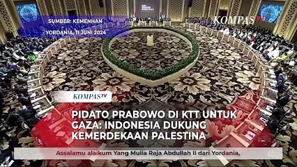 Pidato Prabowo di KTT untuk Gaza Sampaikan Instruksi Jokowi: Indonesia Dukung Kemerdekaan Palestina