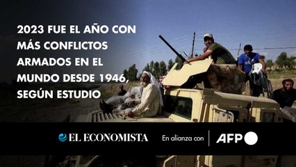 2023 fue el año con más conflictos armados en el mundo desde 1946, según estudio