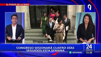Congreso sesionará 4 días seguidos ¿Qué proyectos se debatirán?