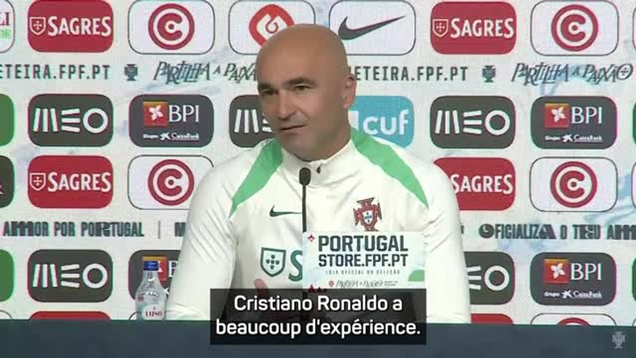 Portugal - Martinez : "Aucune inquiétude sur le travail défensif de Cristiano Ronaldo"