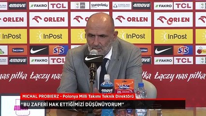 Michal Probierz: Bu zaferi hak ettiğimizi düşünüyorum
