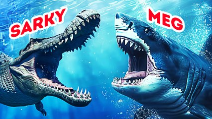 Giant Crocodile VS. Giant Shark + More Deep Sea Oddities