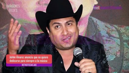 Julión Álvarez ya tiene fecha para retirarse