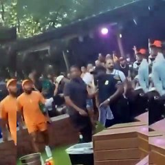 Despite their recent beefs, Drake & Kodak Black were spotted at the same party in Houston today 