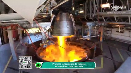 Primeiro lançamento do foguete Ariane 6 tem data marcada