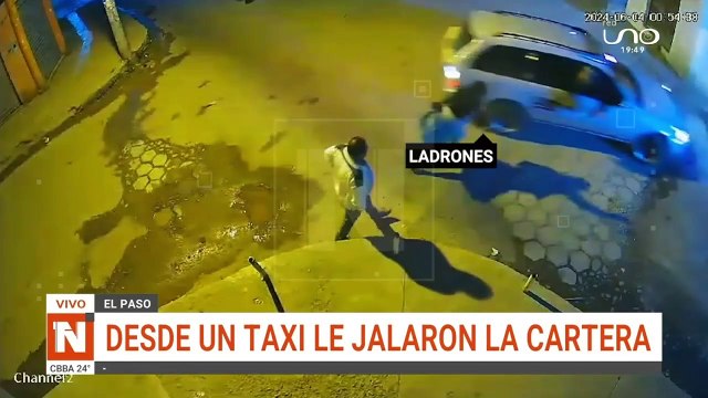 Asaltan dos veces a una pareja en menos de un minuto