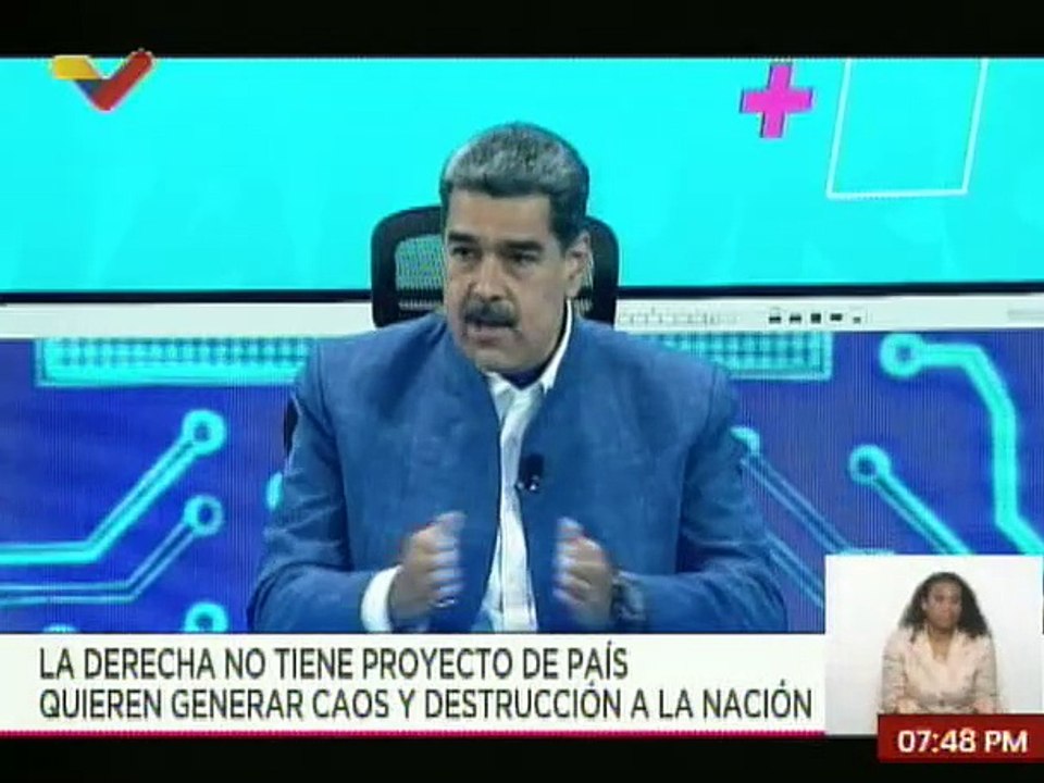 Pdte. Maduro: Los únicos que tenemos un proyecto de país somos nosotros con el Plan de la Patria de las 7T