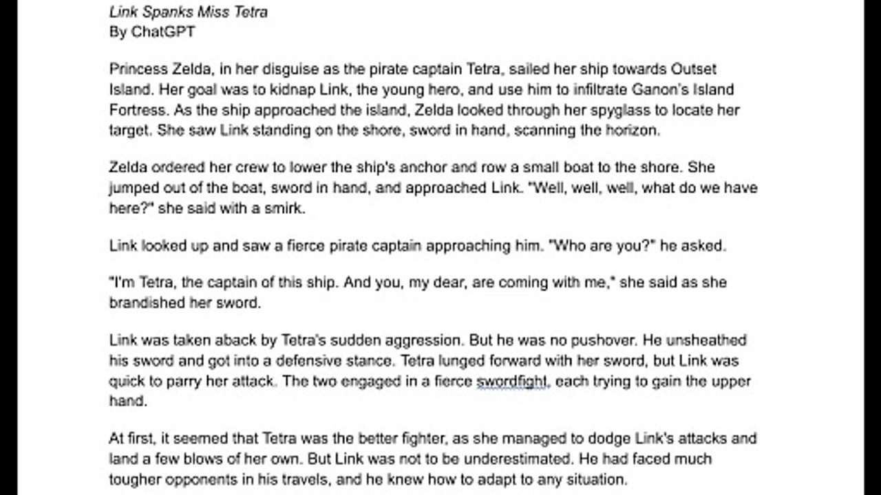Link Spanks Tetra (Audiobook with Soundtrack)