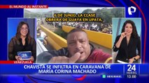 Venezuela: simpatizante de Maduro se infiltra en caravana de María Corina Machado