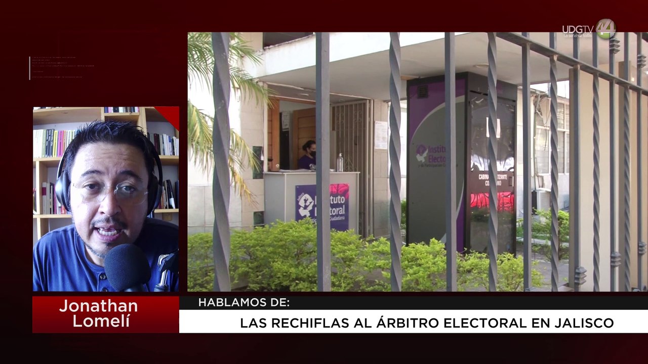 Las rechiflas al árbitro electoral en Jalisco: Jonathan Lomelí