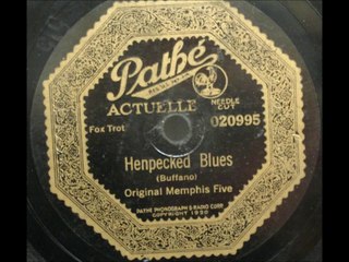 Original Memphis Five - Henpecked Blues (1924)