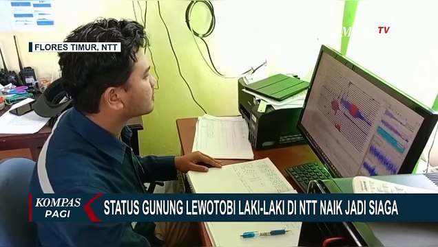Siaga Abu Vulkanik dan Lava Pijar! Status Gunung Lewotobi Laki-Laki di NTT Naik ke Level 3