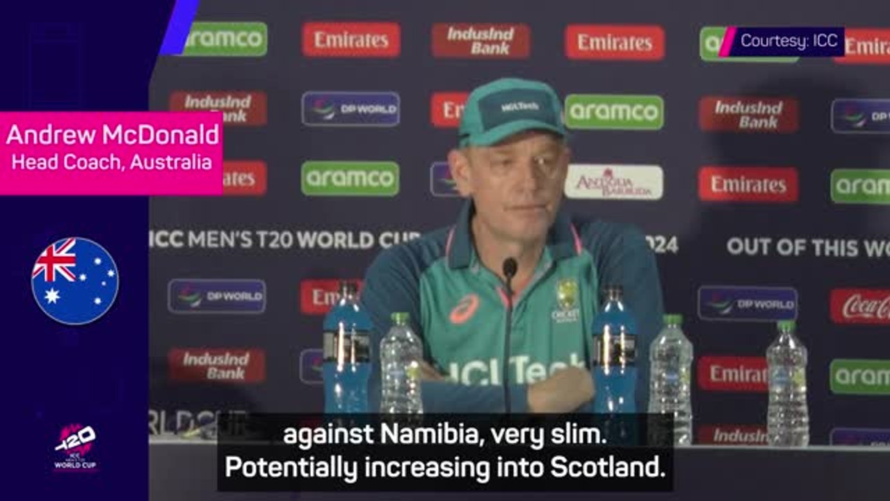 Marsh still not right to bowl as Aussies prepare for Namibia