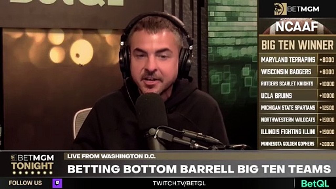 Betting bottom-barrel Big Ten teams