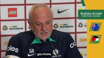 Graham Arnold praises Palestine's mentality throughout qualifiers
