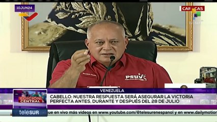 Diosdado Cabello realizó una reunión para evaluar las jornadas del 1x10 de cara a los comicios
