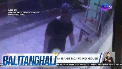 Lalaki, nagnakaw sa isang boarding house | Balitanghali