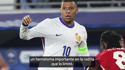 Deschamps asegura que no hay preocupación con Mbappé tras jugar 15 minutos ante Canadá