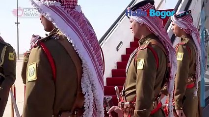 Prabowo Tiba di Yordania: Sambutan Hangat Sejumlah Pejabat Tinggi Jelang KTT Kemanusiaan Gaza