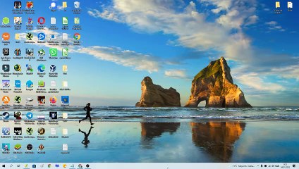  Como PONER el ESCRITORIO en la BARRA de TAREAS de WINDOWS 10 FÁCIL y RÁPIDO