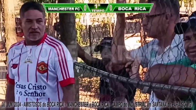 08 JUN 2024 - MANCHESTER 5X2 BOCA RICA em SANTANA do PARAISO-MG