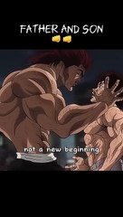 Baki faces off against Yujiro ｜Baki Hanma｜ #anime #animemoments #baki