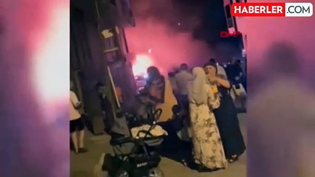 Esenyurt'ta Kundaklama Sonucu 8 Araç ve İş Yeri Yanarak Kullanılamaz Hale Geldi