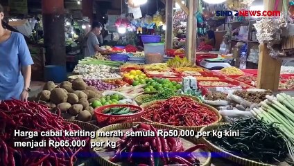 Harga Cabai di Pasar Tomang Barat Mengalami Kenaikan, Pembeli Kurangi Jumlah Belanja