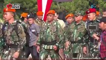 Momen Menhan Prabowo Diangkat Sebagai Warga Kehormatan Komando Pasukan Gerak Cepat