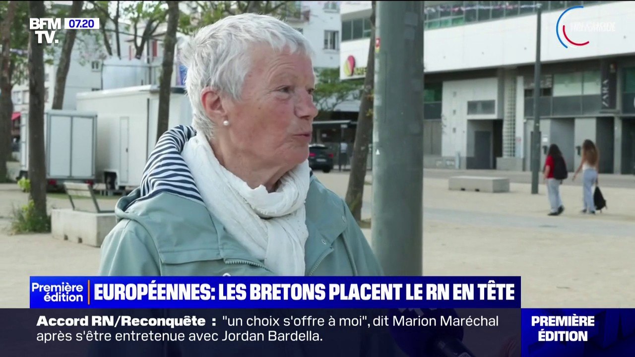 Européennes: en Bretagne, le Rassemblement national est arrivé en tête, une première
