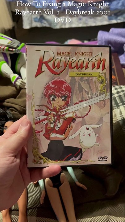 How To Fixing a Magic Knight Rayearth Vol. 1 - Daybreak 2001 DVD