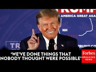JUST IN: Trump Delivers Remarks In Front Of Group That Wants Abortion 'Eradicated'