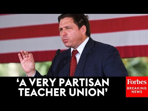 Gov. Ron DeSantis Fires Back At Reporter Over Question On National Education Association Ranking