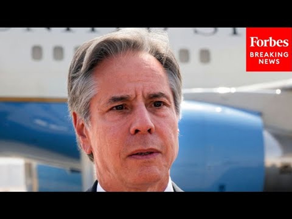 'Press Hamas To Say Yes': Sec. Antony Blinken Pushes Ceasefire Deal During Trip To Middle East