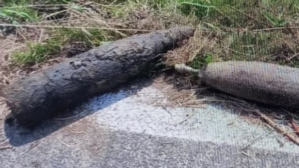 하천공사 현장서 6·25 전쟁 당시 포탄 2개 발견 / YTN