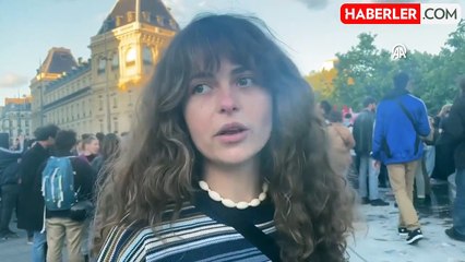 Fransa'da Vatandaşlar Aşırı Sağa Karşı Sokaklara İndi