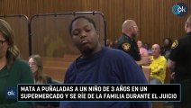Mata a puñaladas a un niño de 3 años en un supermercado y se ríe de la familia durante el juicio