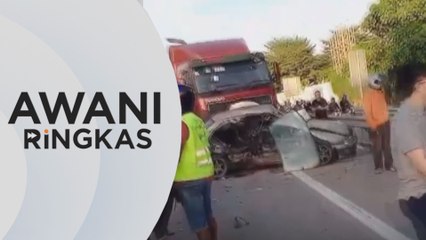 AWANI Ringkas: Empat cedera kemalangan 13 kenderaan