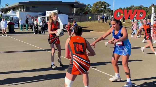 Orange in action at NSW Netball State Titles